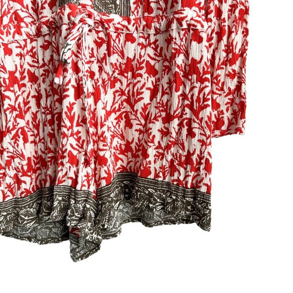 Free People Resort Romper Gardenia Combo - Boho Tribal Print - Picture 13 of 16
